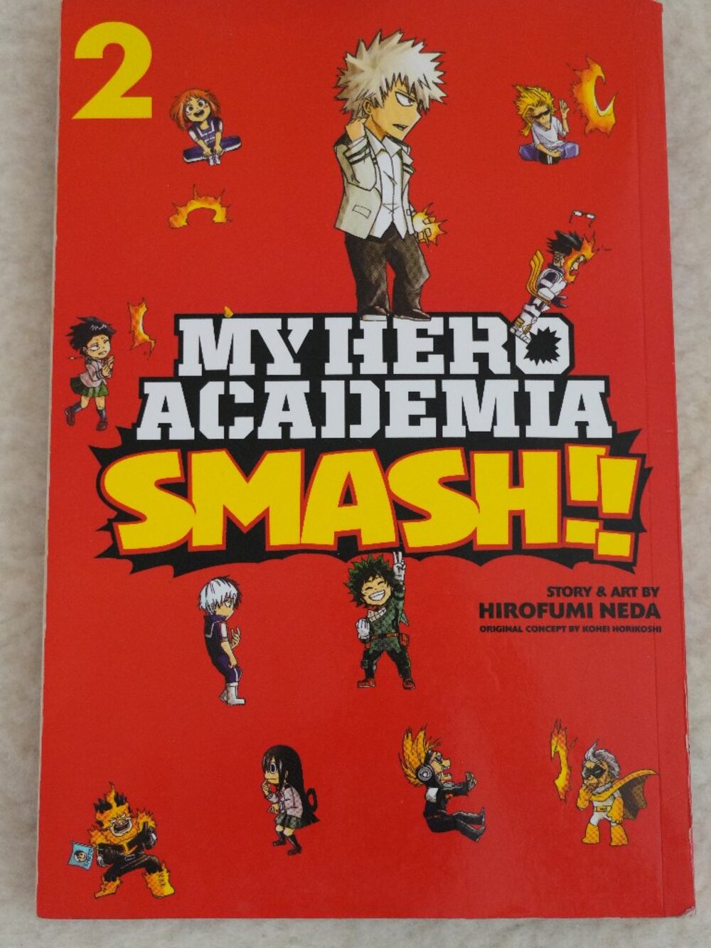 My Hero Academia Smash!! Volume 2 Manga Book by Hirofumi Neda English Version